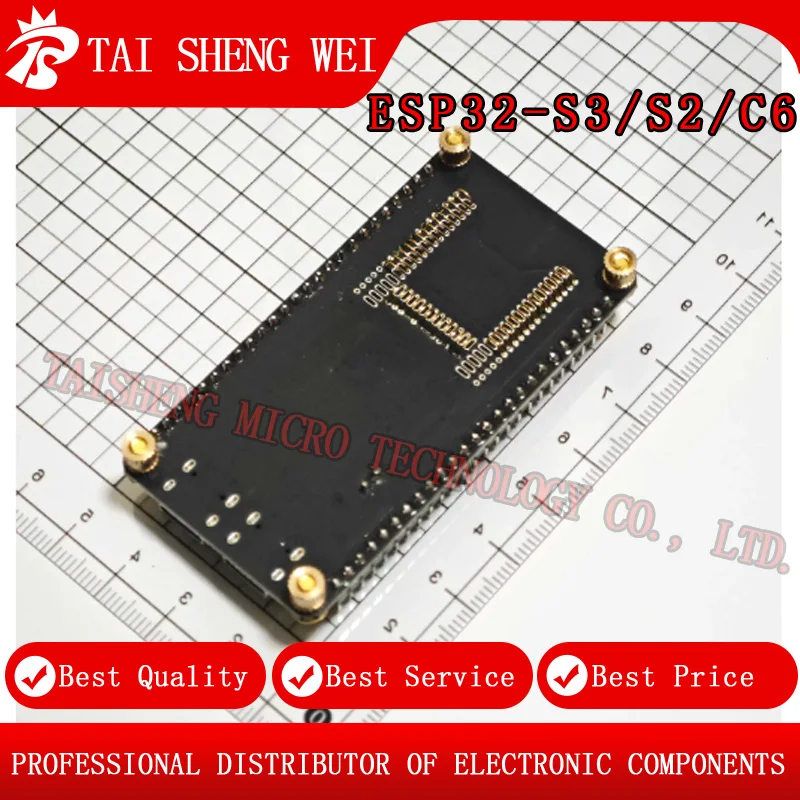 1PCS Brand New Original ESP32-S3-S2-C6 Module Adapter Board Program Download and Burning Fixture Base Core Development Board