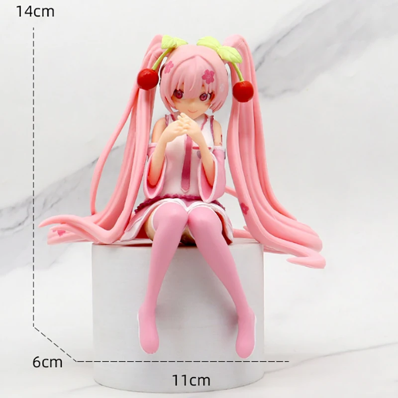 Figura DE ACCIÓN DE Hatsune Miku, modelo de regalo, coleccionables para niños figuritas, alrededor de 20cm, 1 pieza