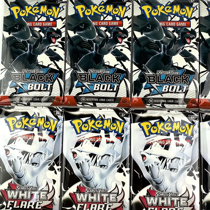 

360-карточная игра Black Bolt White Flare, английская карточная игра Carte, коллекционные карточки, подарок для детей