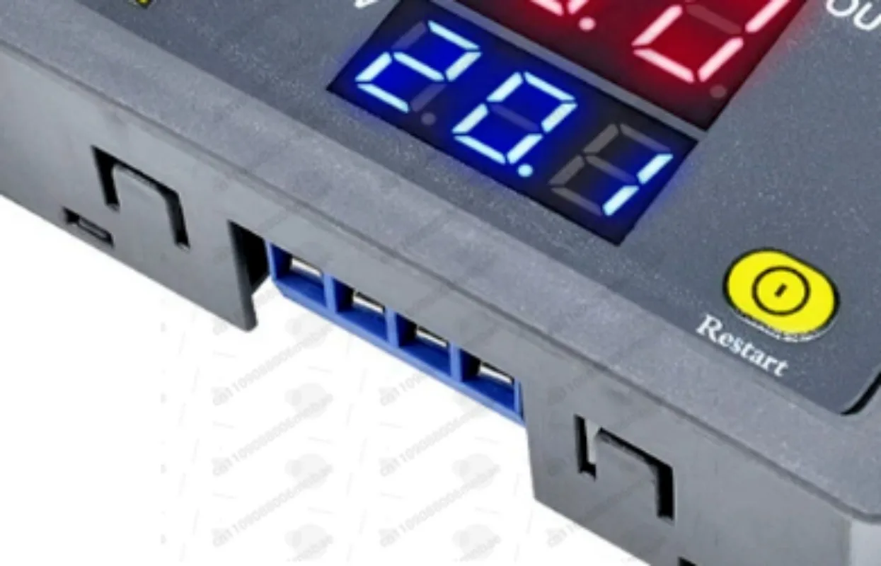 AC 110-220V Multi-function Delay Timer, Infinite Cycle Delay Dual Digital Display Time Relay Module