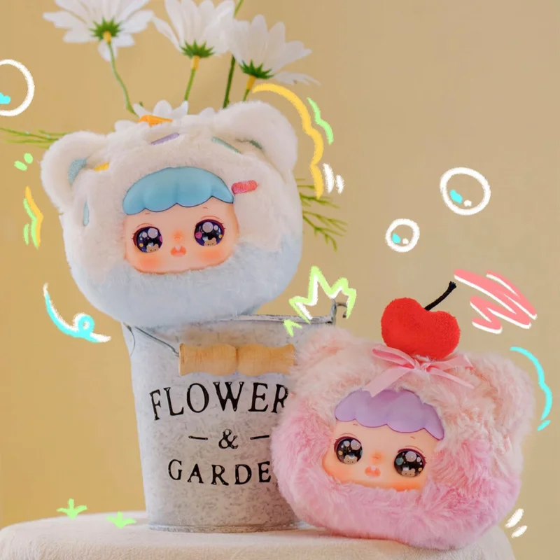 نينا ماذا تأكل نيني اليوم سلسلة صندوق أعمى من القطيفة جميلة أنيقة لطيف دمية زخرفة الديكور هدية عيد ميلاد الفتاة #3