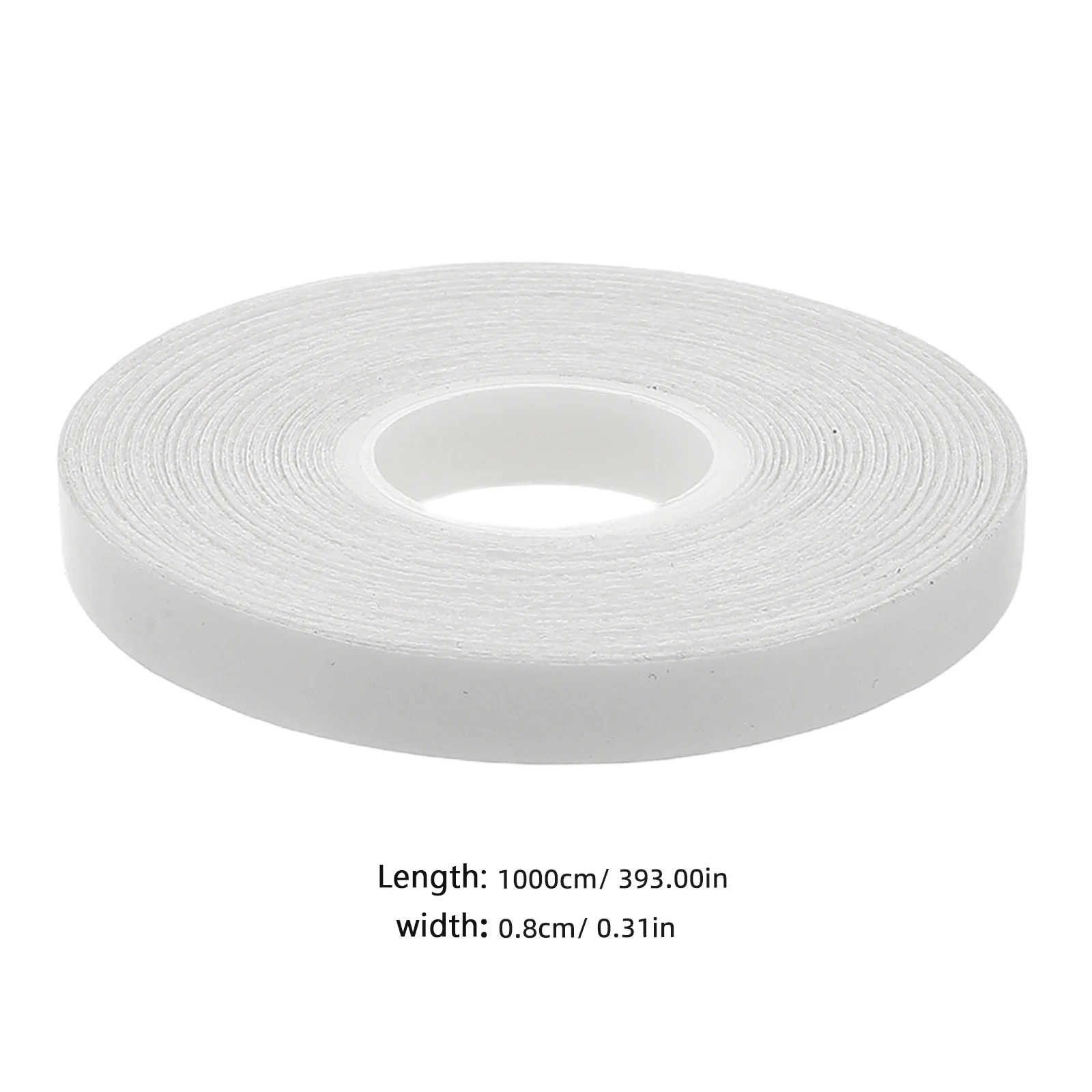 1 Roll Water Soluble Double Sided Tape Temporary Fabric Fixation Tape for DIY Patchwork Quilting Clothing Tent Repairs High