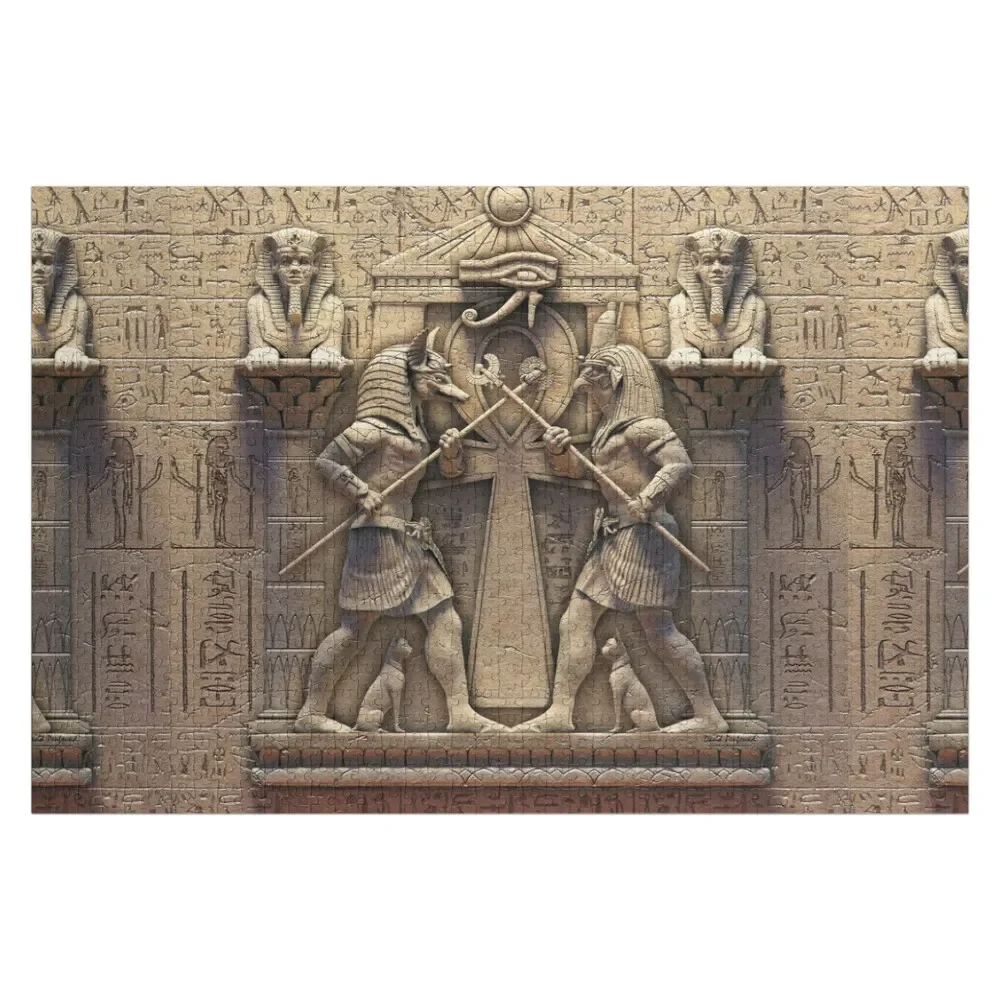 

Egyptian Gods Jigsaw Puzzle Custom Wooden Name Custom Gifts Personalized For Kids Wooden Jigsaws For Adults Puzzle