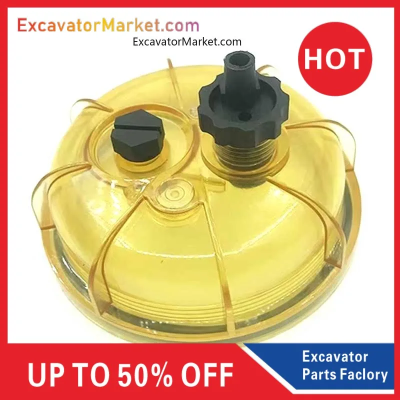 

For Excavator Excavator Parts For Hyundai R90PDLG Volvo EC Water Cup Oil-water Separator Filter Cup High-quality Accessories