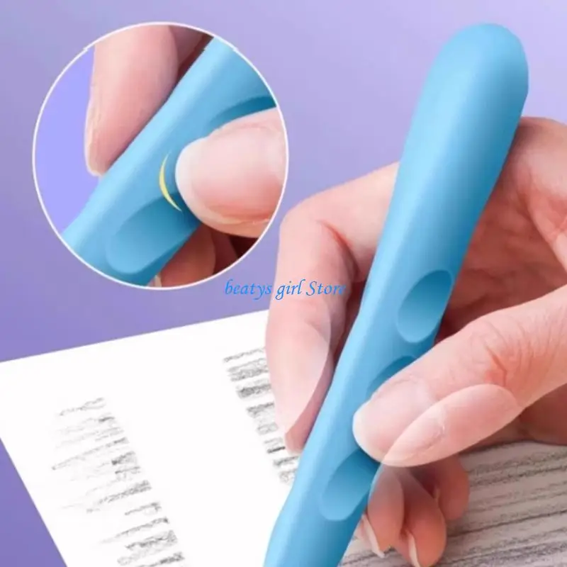 C7AB Erasers and Pencils Writing Correction Set 3 Abrasive Erasers Pencils With Ergonomic Design For Extended Study
