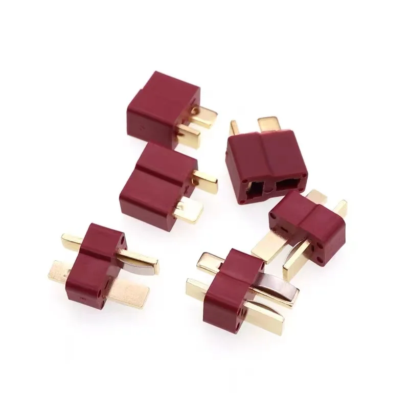1PCS Deans T-Plug Male Female Connector Silicone Wire With 10CM 16AWG Suitable For Rc Lipo Battery Model Charger Interface