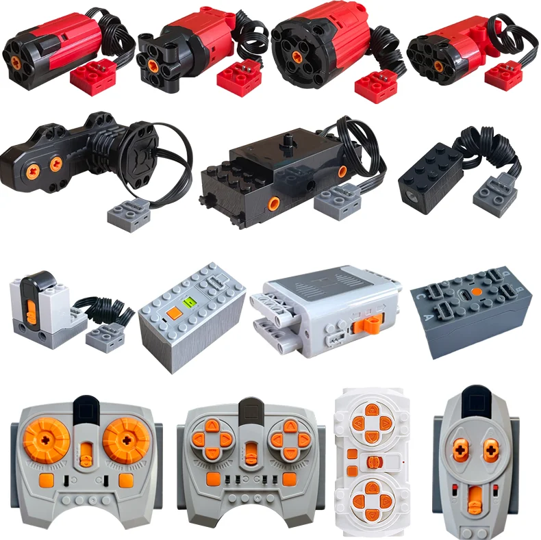 2,4G Fernbedienung Empfänger Komponente Programmierbare Sprayer Motor Teleskop Schubstange Musik Box Power Teile Baustein LED – Detail 1