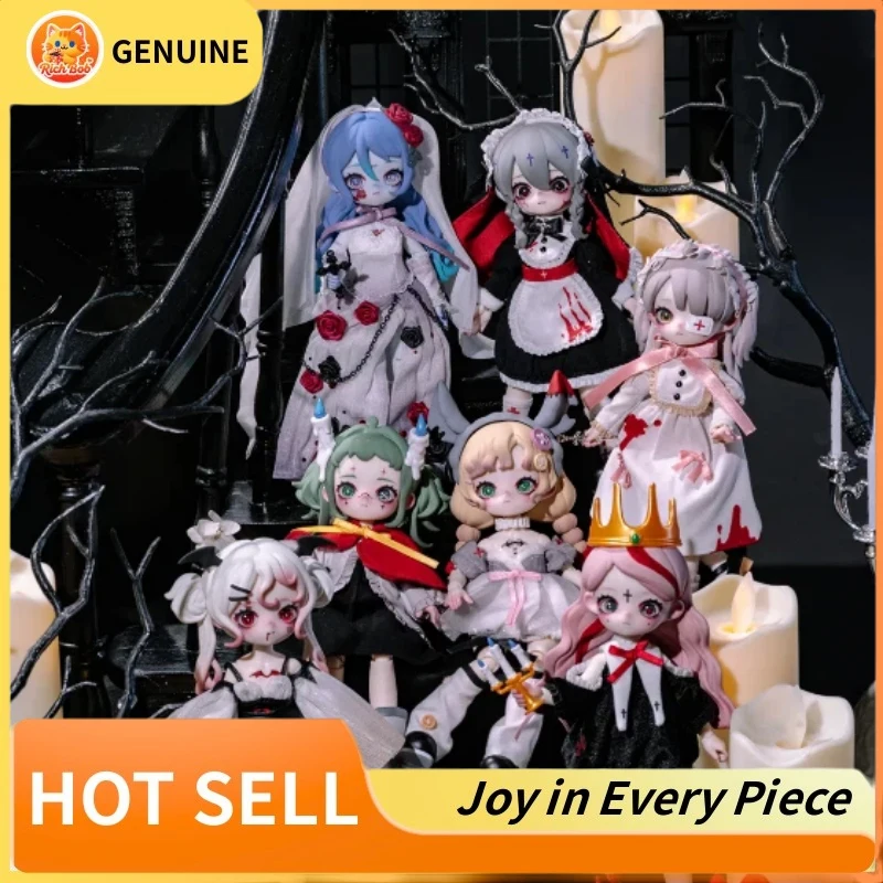 

Genuine Nyssa Bizarre Nightmare Series 1/12 Bjd Blind Box Anime Action Figure Kawaii Dolls For Girls Trendy Surprise Toy Gifts