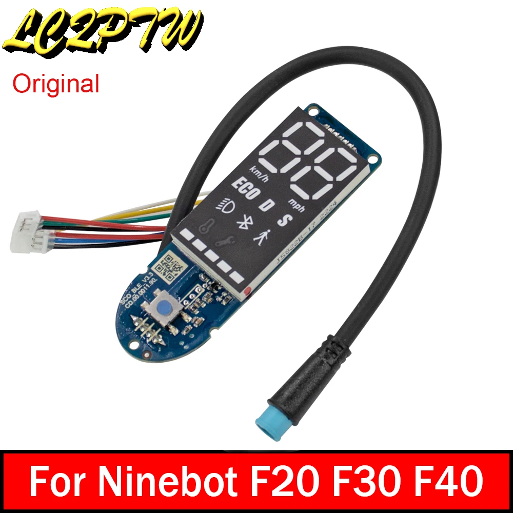 

Original Bluetooth Dashboard For Segway Ninebot F20 F25 F30 F40 Electric Scooter Dashboard switch Display Accessories