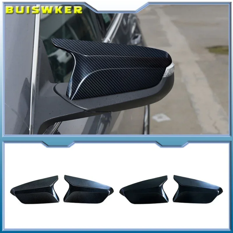 

For chevrolet Malibu XL 2017-2019 Back Mirror Covers Reversing mirror case cover Look ABS 2PCS Cover paste Side Mirror Covers