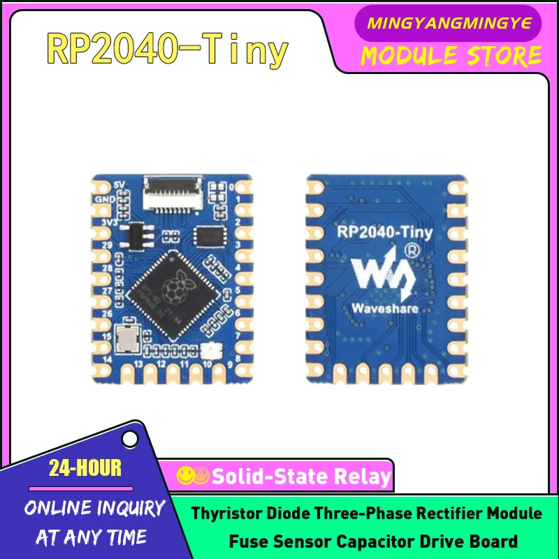 RP2040 Tiny Development Board RP2040 ZERO Split USB Interface NEW IN STOCK