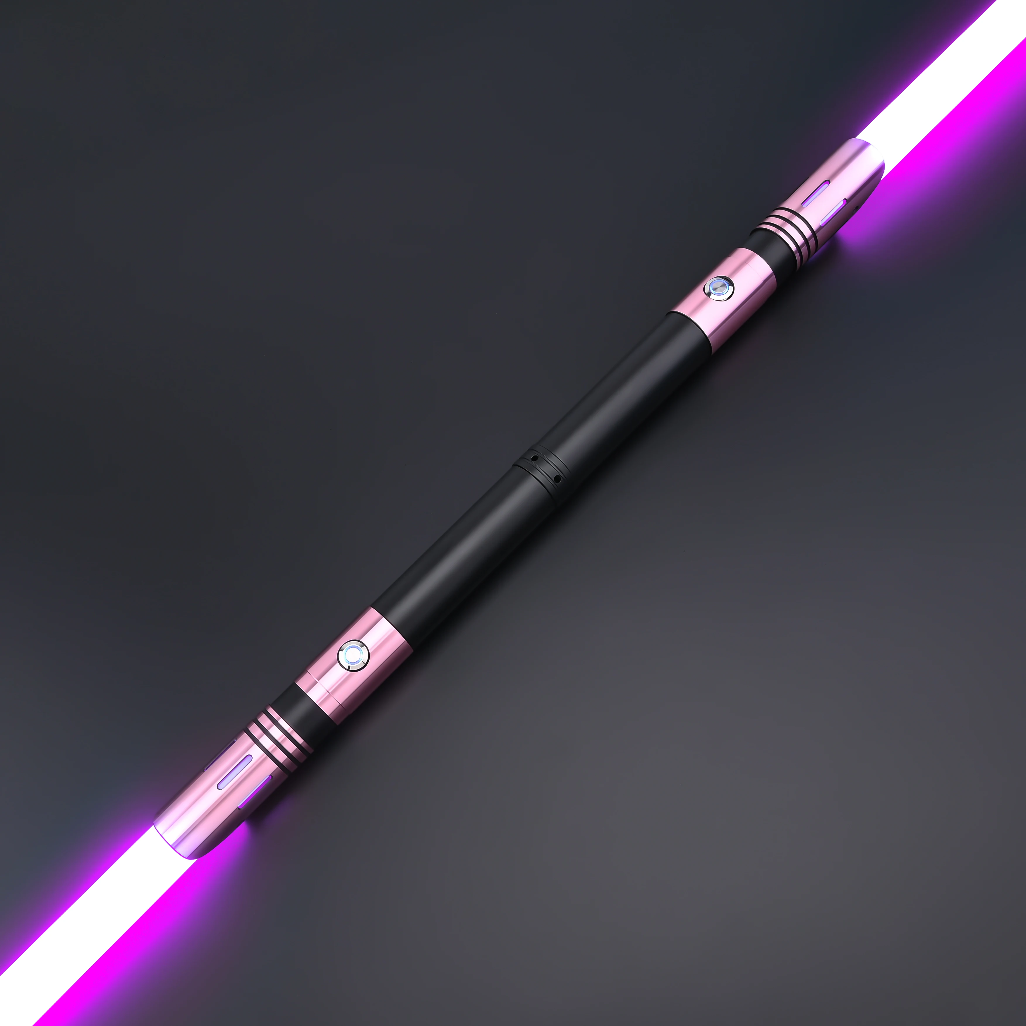 TXQSABER Heavy Dueling RGB Metal Light Saber Colors Change Multi Sound Fonts Smooth Swing Force Gesture Ignition Sword Kids Toys