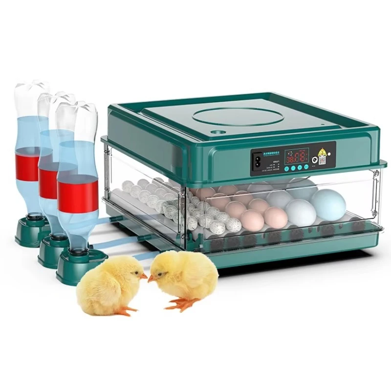 

48 Eggs Automatic Chicken Egg Incubator and Hatcher Machine