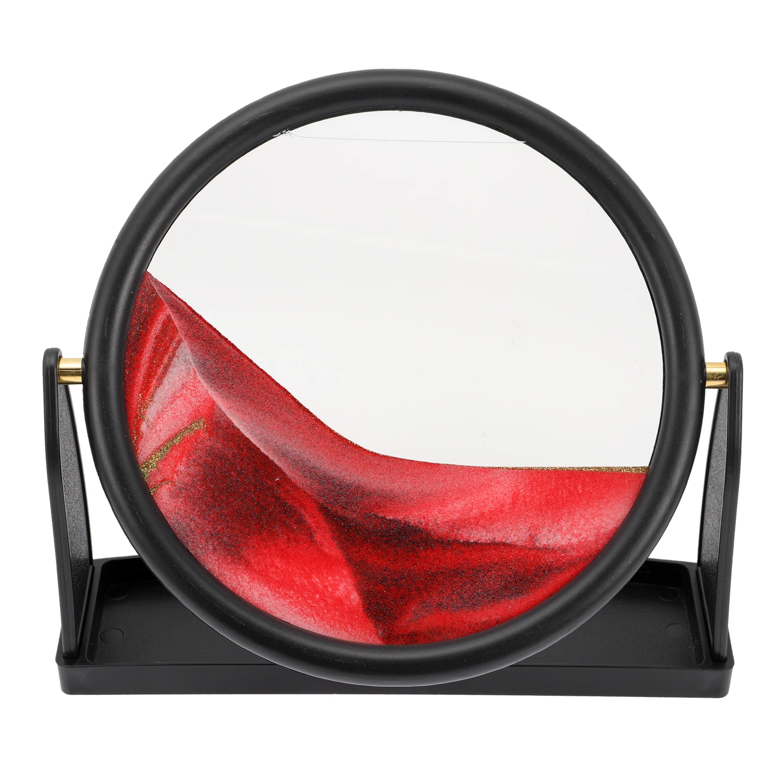 Pittura con sabbia di paesaggio 3D Arte con sabbia in movimento artistica Immagine Ornamento Decorazioni per il desktop Soggiorno Ufficio Resistente all'usura