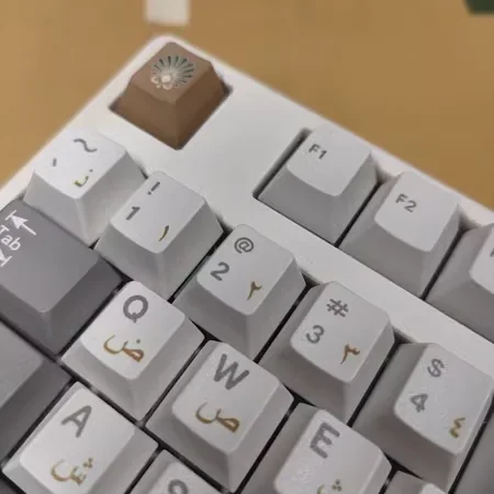 Bra PBT original five-sided sublimation keycap mechanical keyboard customized full set with rainy75