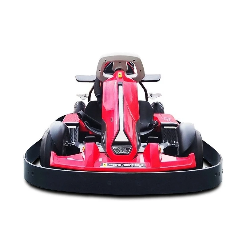 

Children's four-wheel electric drift car go-kart can sit adult racing indoor and outdoor