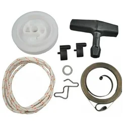 Recoil Rewind Spring Starter Pulley Handle Rope Pawl Recoil Starter Rebuild Kit For Stihl 034 036 044 MS340 MS360 MS361 Chainsaw