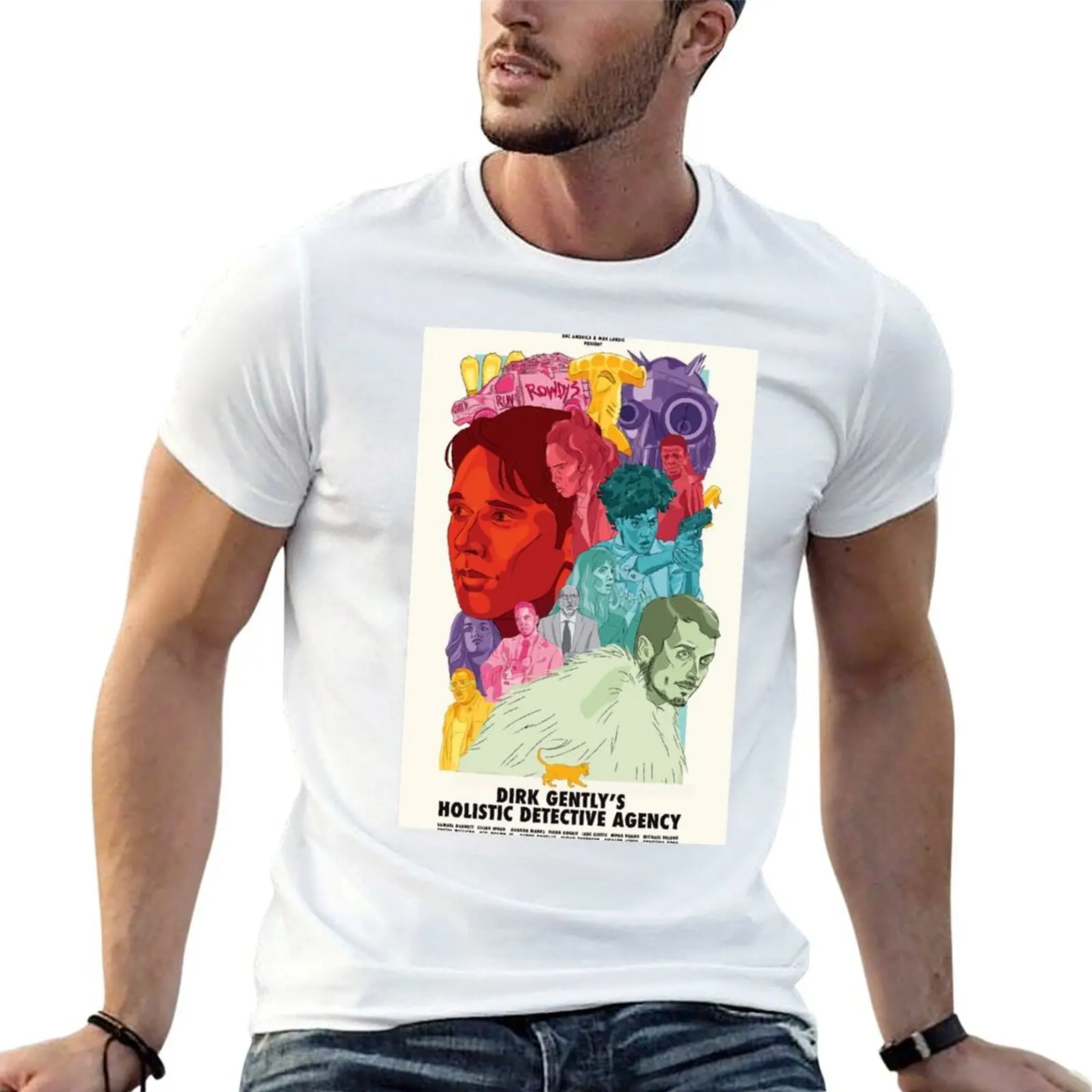 Dirk Gently's Holistic Detective Agency T-Shirt new edition graphics mens graphic t-shirts big and tall