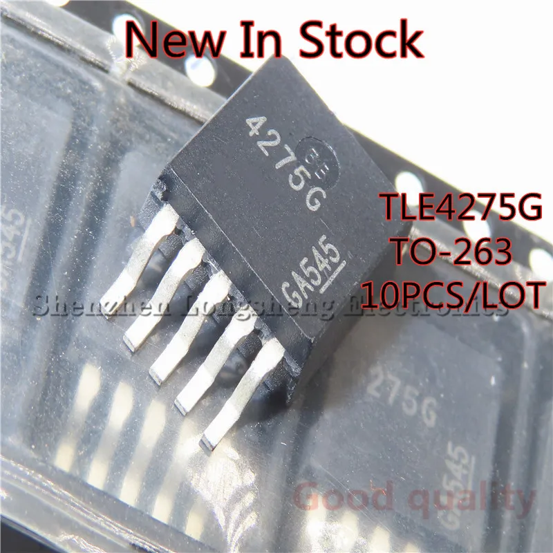 

10 шт./лот 4275G TLE4275G TO-263 линейные регуляторы автомобильная компьютерная плата двигатель автомобильный чип