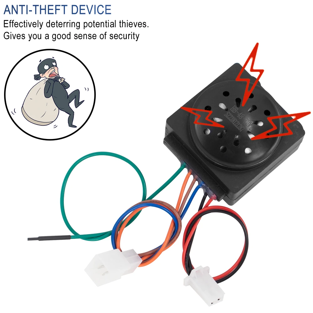 36V-72V One-key Start Anti-theft Device Remote Control Lock For Citycoco Electric Scooter Modified Accessories Parts