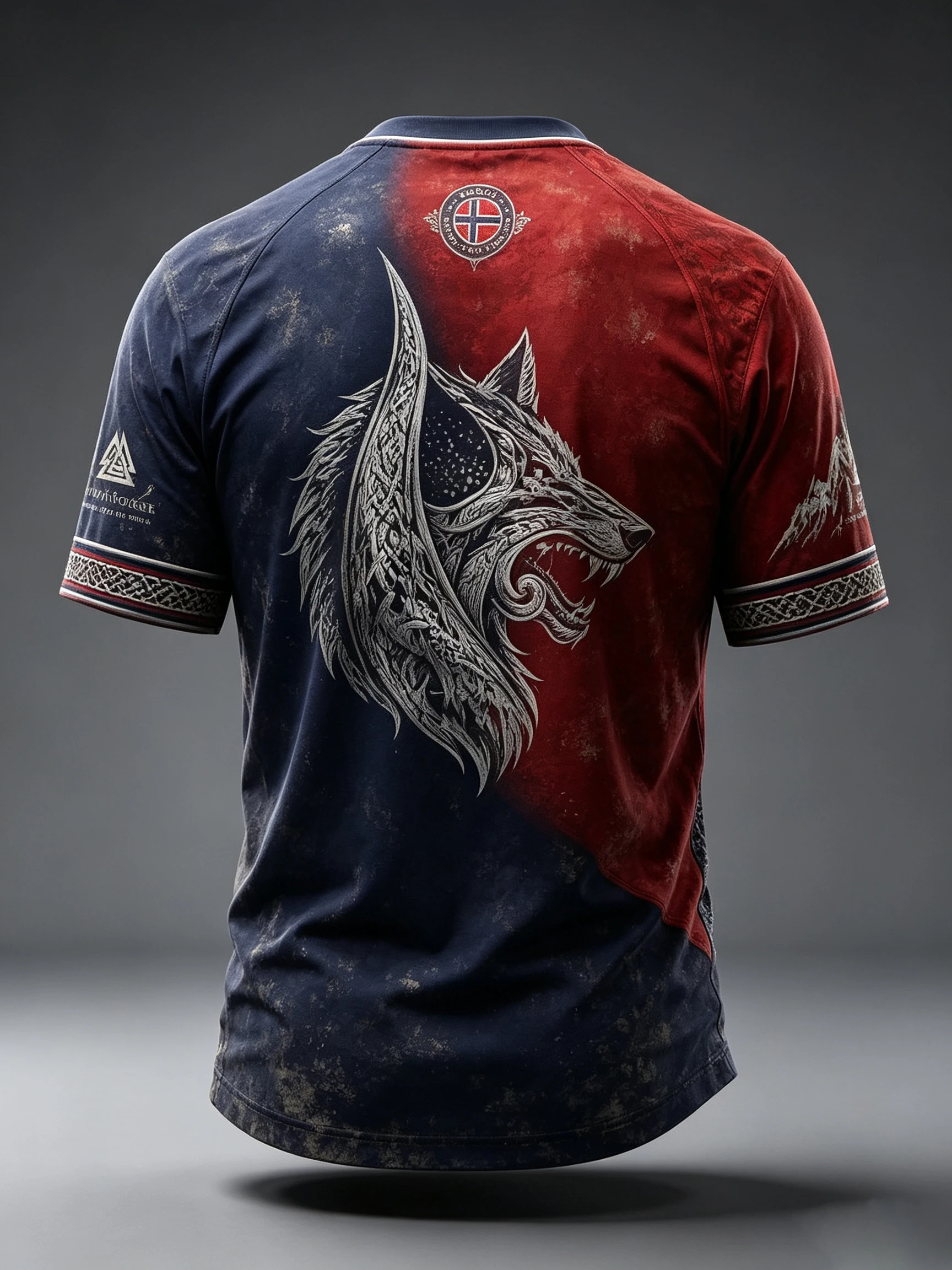 2026 Summer New Style Norwegian Men's Football Training Shirt - 3D Printed Breathable Quick-Drying Family Couple T-Shirt