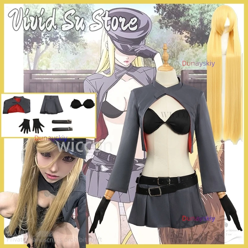 

Bishamon 코스프레 Anime Noragami Costume Y2k Jirai Kei Girls Uniform Punk Hipster Harajuku Steampunk Mini Streetwear Customized