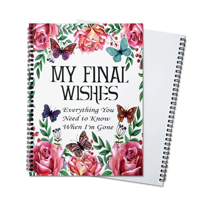 

My Final Wishes-A Guided Resource For Managing Possessions, Business Matters, And Last Wishes, Ideal For Family And Holiday Gift