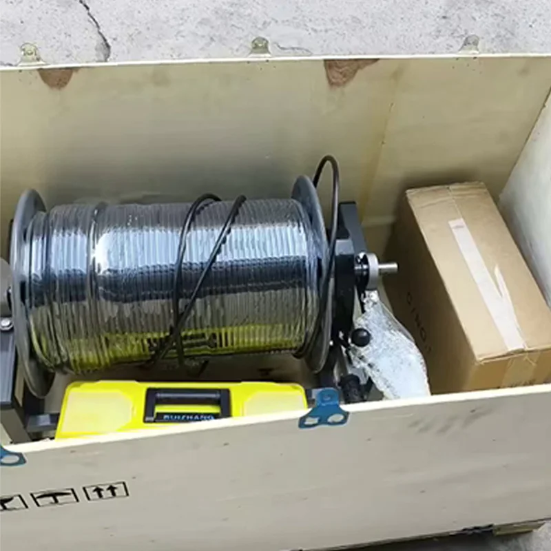 Hot Selling Dual Downhole Camera Deep Well 500m 20MPA Pressure Resistance Electric Winch Night Vision CCD SD Wide Angle 1 Year