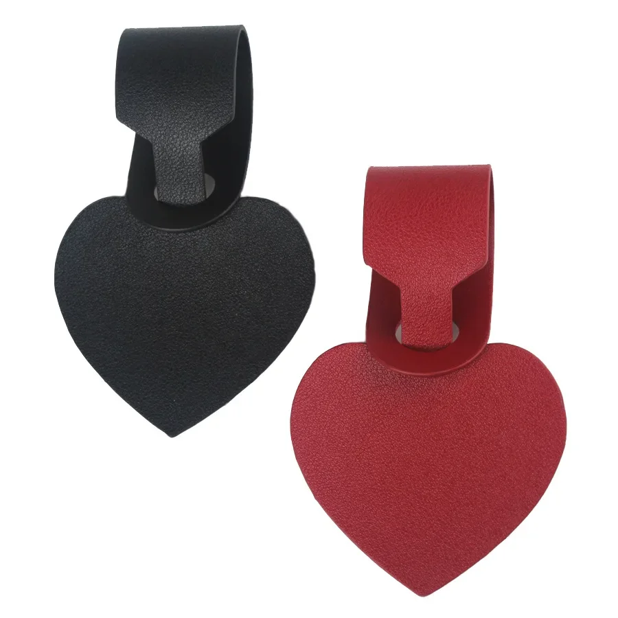 1pcs Travel Luggage Tag Cute Heart Shape Leather Suitcase Id Address Holder Baggage Boarding Tag Portable Label