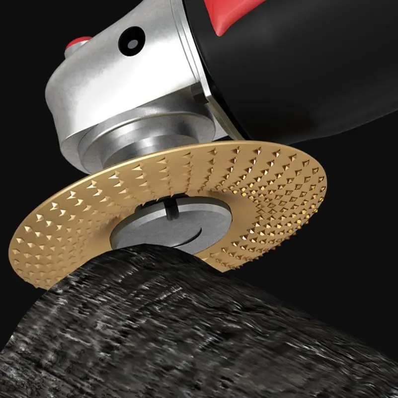 100mm Abrasive Disc Tools Plane Bevel Angle Grinding Wheel Woods Polishing Wheel Wood Carving Sanding Tool for Angle Grinder