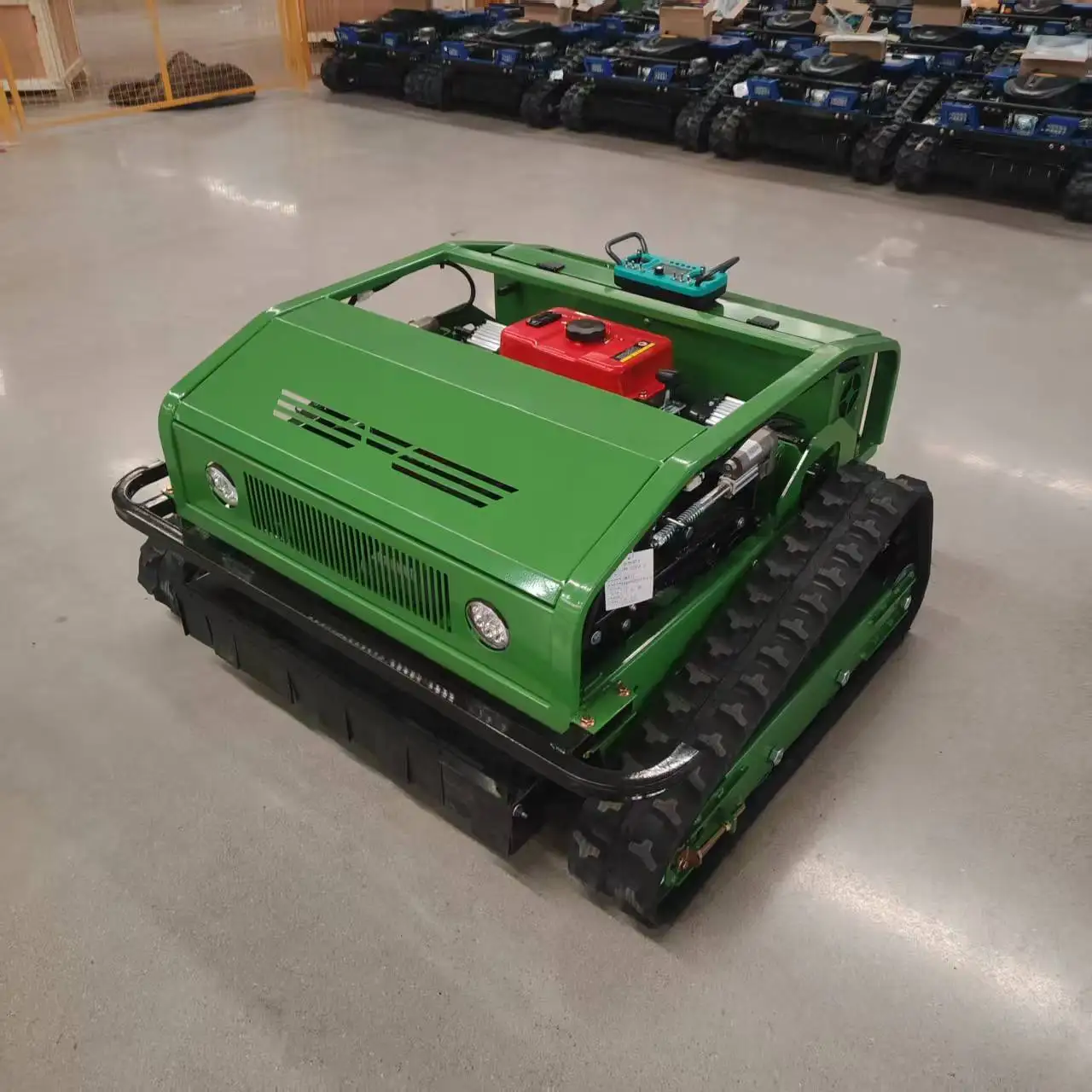 23HP 608CC Intelligent Remote Control   Lawn  Mower  Powerful Zero  Turn Four-Stroke for  Home Yard  Garden Care  Easy to  use