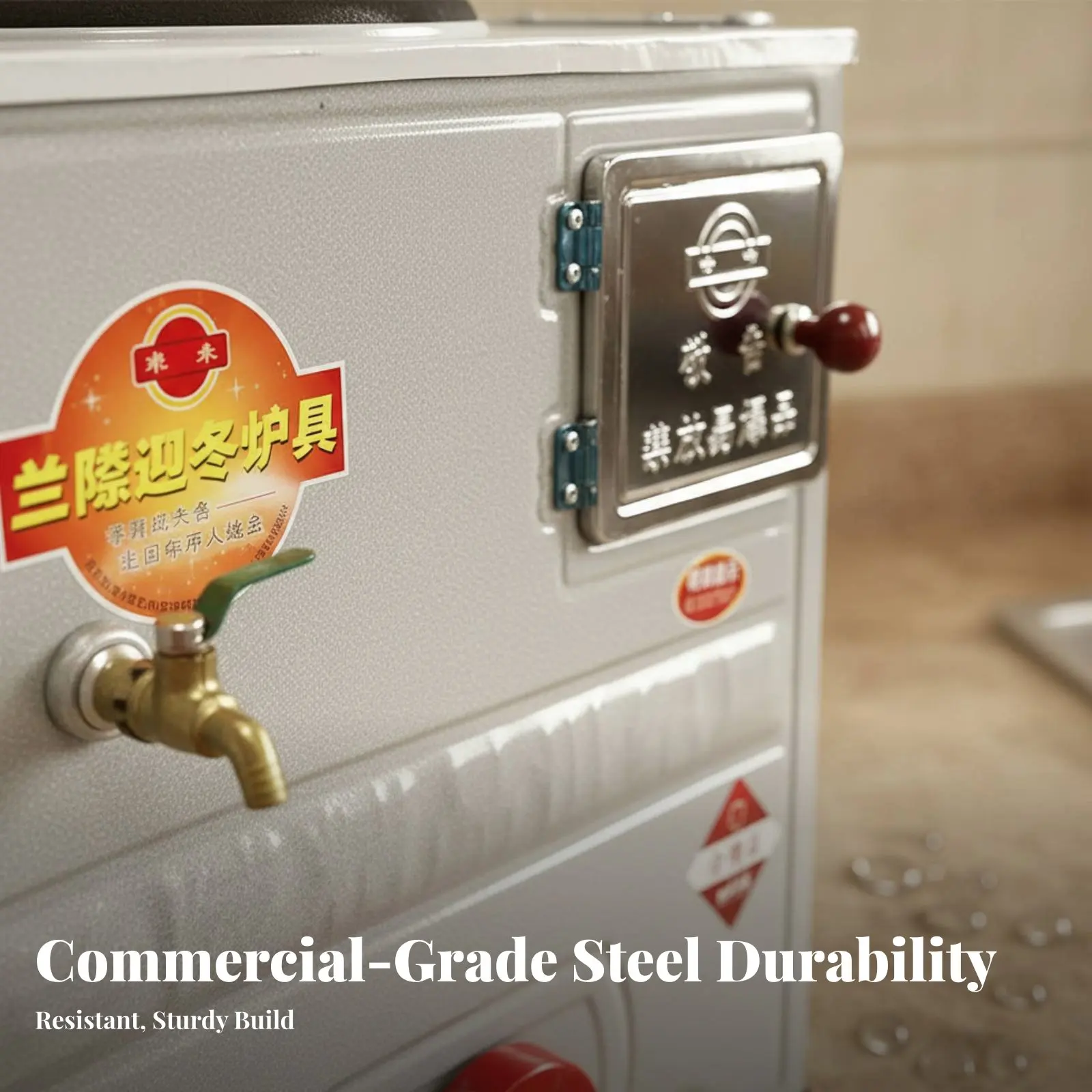 

Многофункциональная сферическая печь, шестиугольный обогреватель для дома и офиса (для зимнего использования), с водяным баком и духовкой