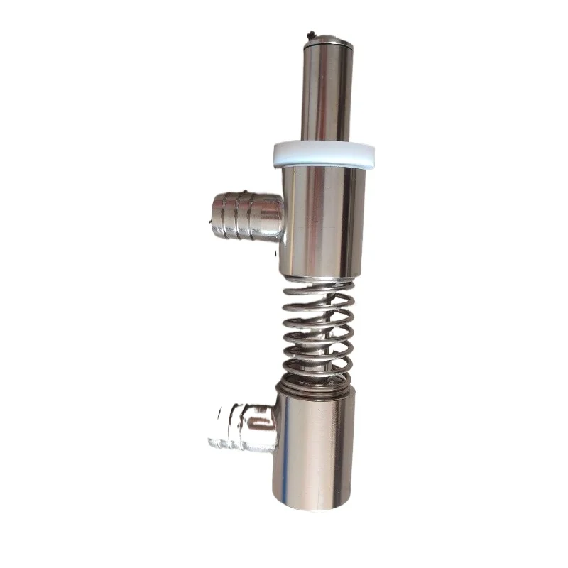 Inline Filling Valve, Straight Type Liquid Dispensing Valve Made Of 304 Stainless Steel, Compatible With Multiple Sizes