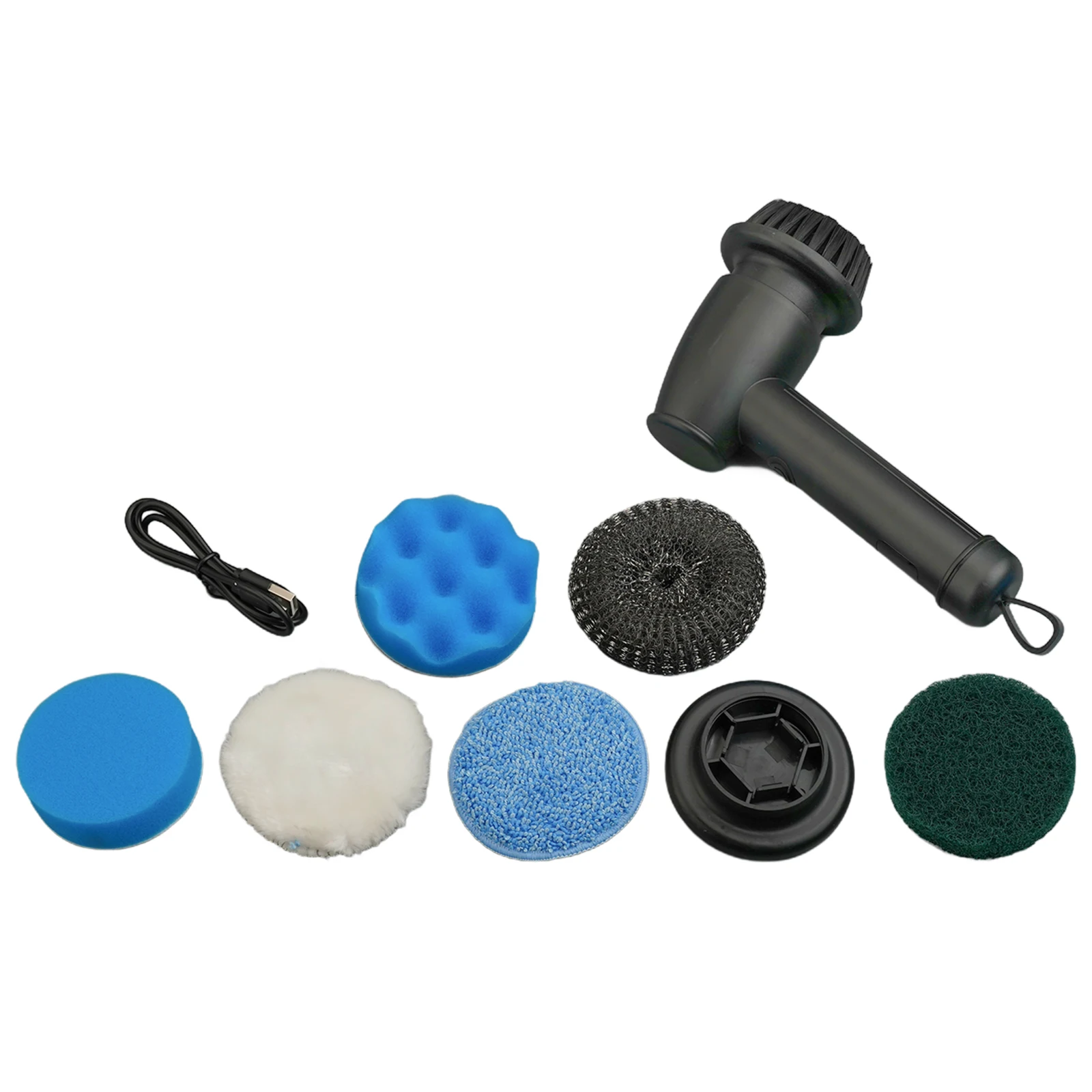 

Автомобильный полировщик, мини-беспроводной автомобильный очиститель, щетка с регулируемой скоростью, водонепроницаемая, IPX8, с батарейным питанием