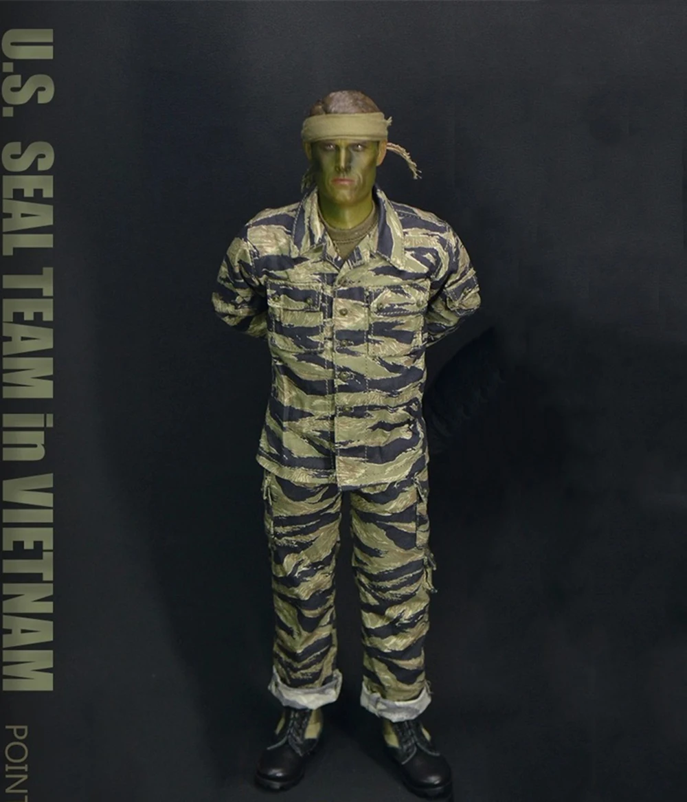 

UJINDOU UD9050 Scale 1/6 US. Soldier Point Doll Man Dress Uniform Coat Pant Waist Belt Scarf Accessories For 12" Doll Figure DIY