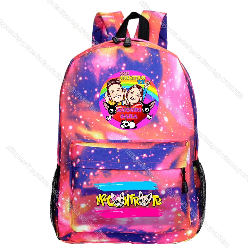 Me Contro Te Backpack Students Boys Girls Shoulder School Knapsack Men Women Rucksack Teens Daily Travel Bags