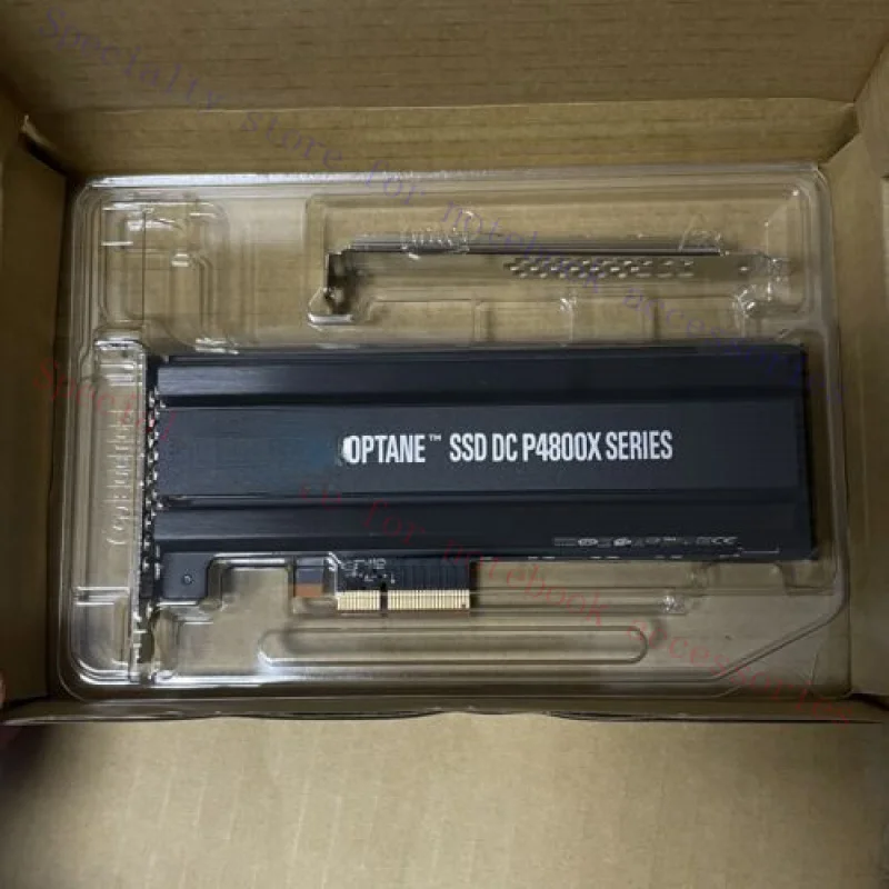 

R+ For Intel 750GB SSD P4800X Optane DC PBW HHHL PCIe 3.0 x4 NVMe SSDPED1K750GA01