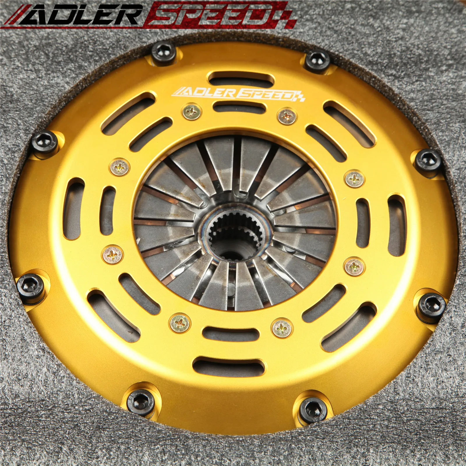 ADLERSPEED Racing Twin Disc Clutch & Flywheel For Honda Accord Prelude H22 H23 F22 F23