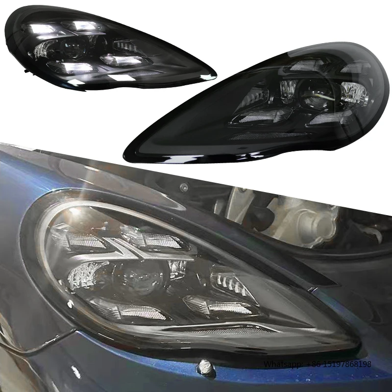 For Porsche Panamera 970.1 Plug and Play Headlamp Auto Parts 2010 2013 Front Head Lights Upgrade 2023 PDLS Matrix LED Headlights