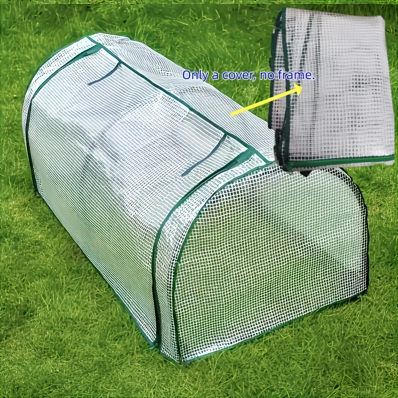 

Прозрачная мини-теплица для растений, пластиковая водонепроницаемая палатка для выращивания растений, защита от птиц, эффективная изоляция, укрытие для заднего двора