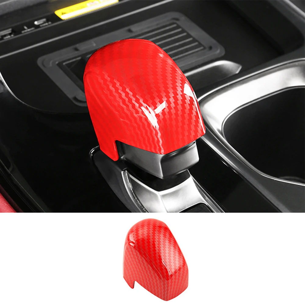 1*1 Uds piezas interiores a estrenar cambio de marchas de fibra de carbono embellecedor de perilla de alta calidad para Lexus RX350 500h 2023-2024
