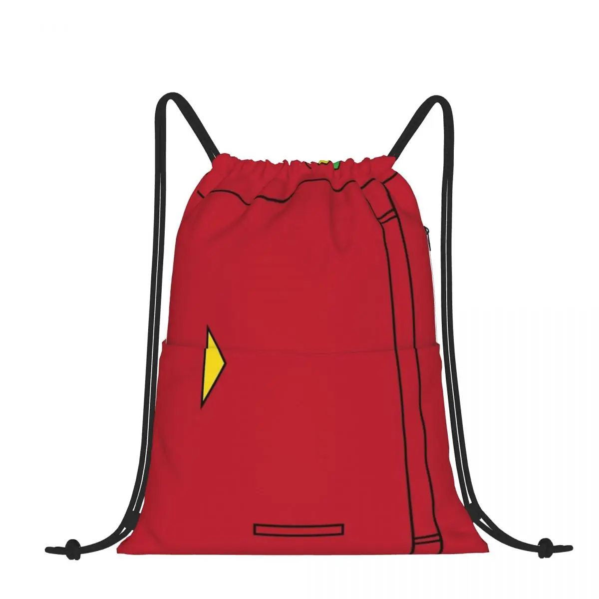 

Рюкзак на шнурке Pokedex, сумка через плечо с карманом на молнии для занятий спортом, Путешествий, Походов, Портативная сумка