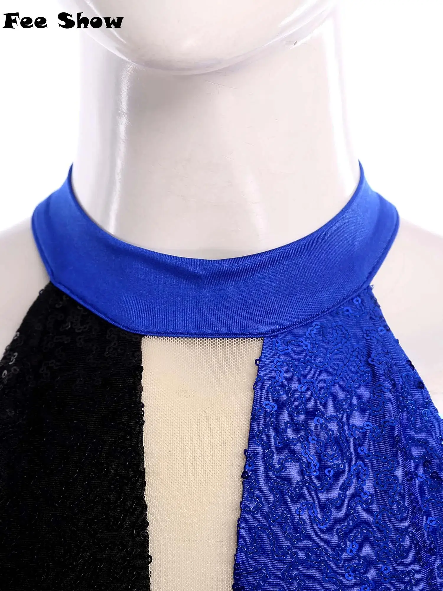 Mulheres latina 70s disco peito brilhante lantejoulas borla franja calças compridas contraste cor uma peça macacão bodysuit dancewear