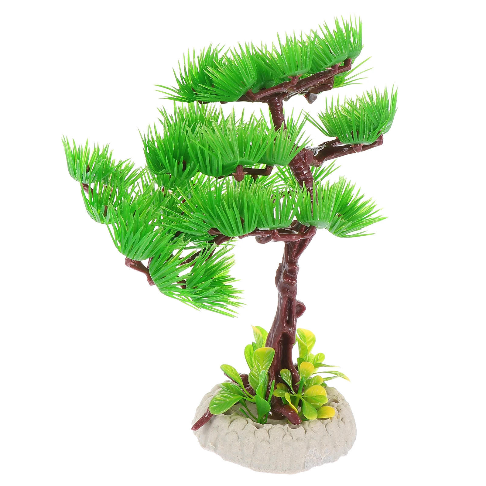 

1Pcs Aquarium Resin Pine Tree Decor Artificial Fish Tank Ornament Aquarium Landscaping Supplies Fish Tank Resin Decor