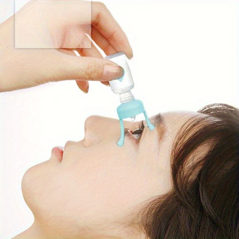 Medical-Grade Eye Drop Dispenser with Anti-Shake Stabilization Aid