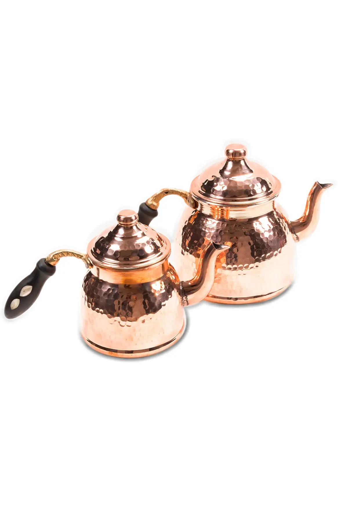 DOLBOVI Beauty Of Hammer tattoo copper red teapot Cooper Tea Pots Handmade