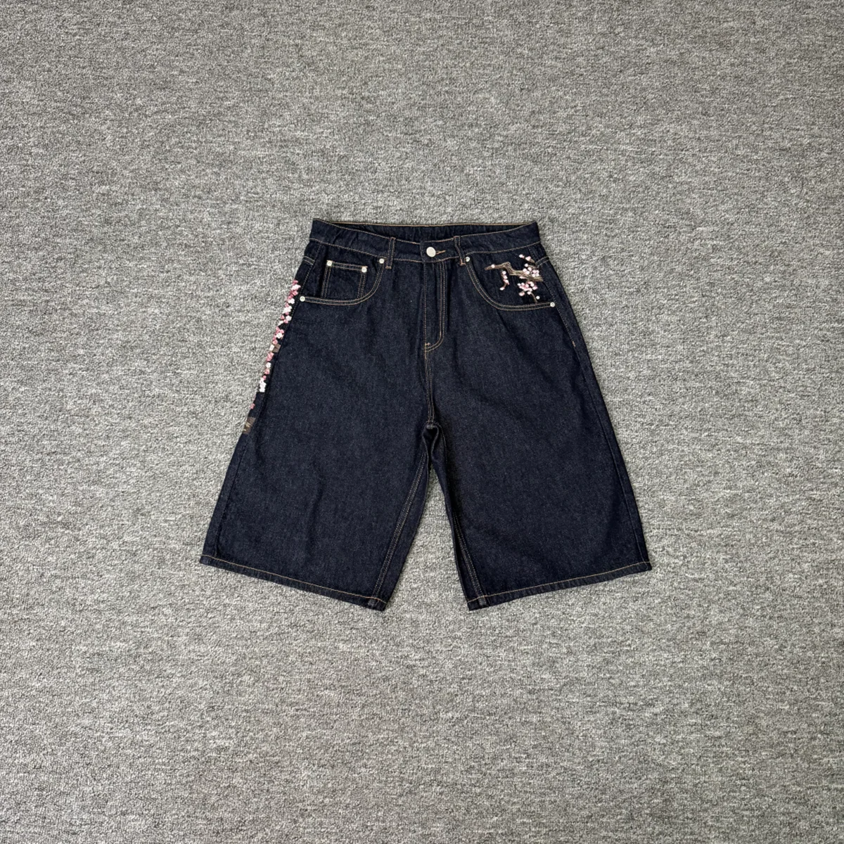 High Street Cherry Blossom Emb - Embroidery On Jeans recension och pris
