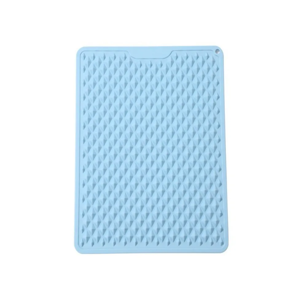 Durable Silicone Jogging Massage Pad Double-sided Thickened Foot Massage Pad Non-slip Soft Acupressure Board Fitness