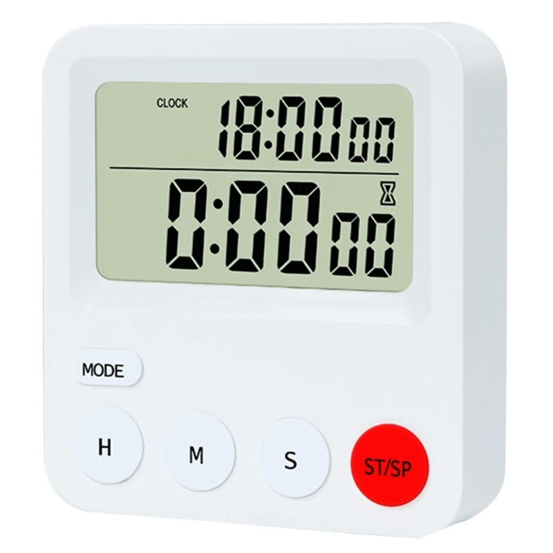 Countdown-Timer Wecker 24 Stunden Küche Digital Timer Alarm Tischuhr Dropship