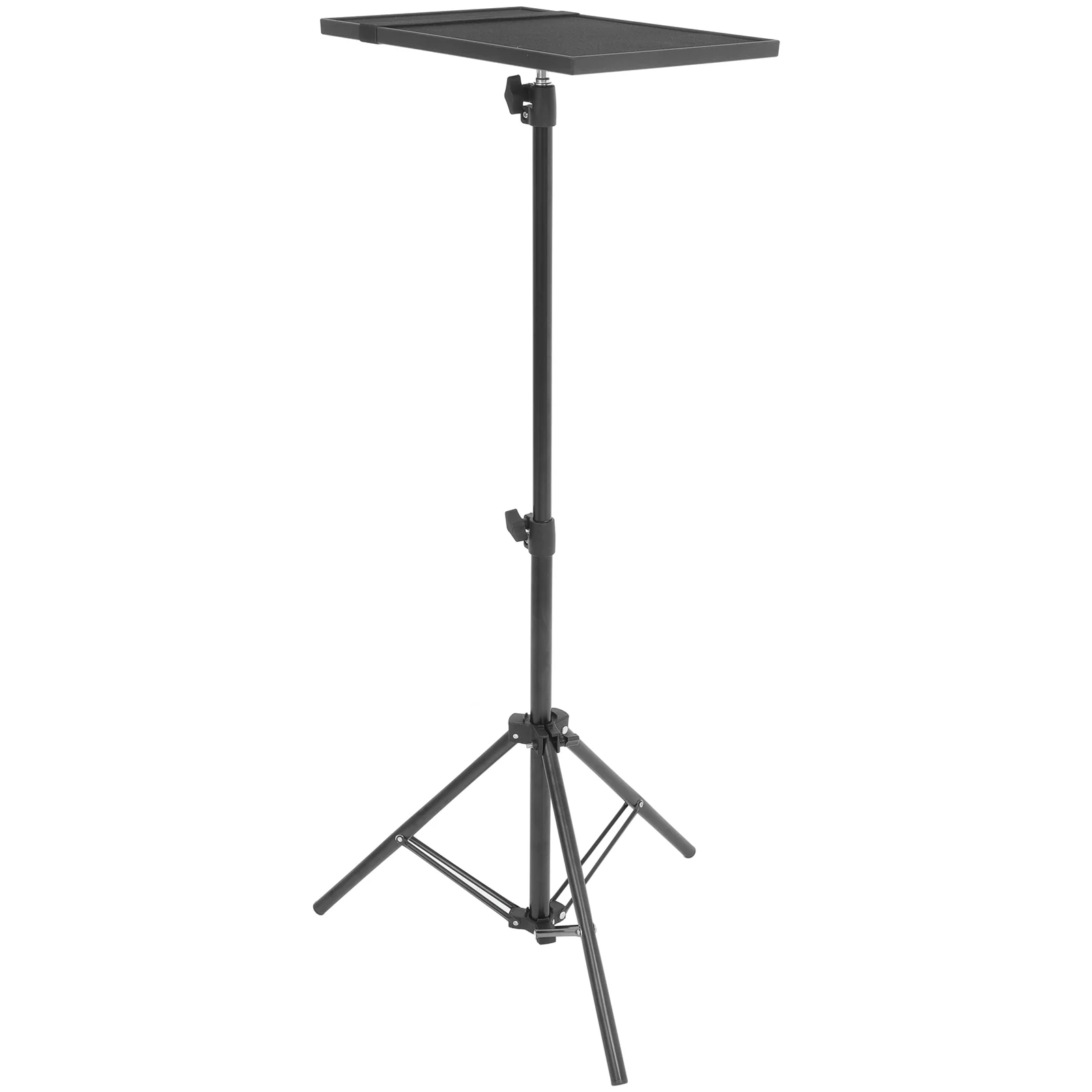 Projector Stand Tripod Mount Laptop Holder Projector Tripod Stand Adjustable Height Shelf Telescopic Rod Standing Speaker base